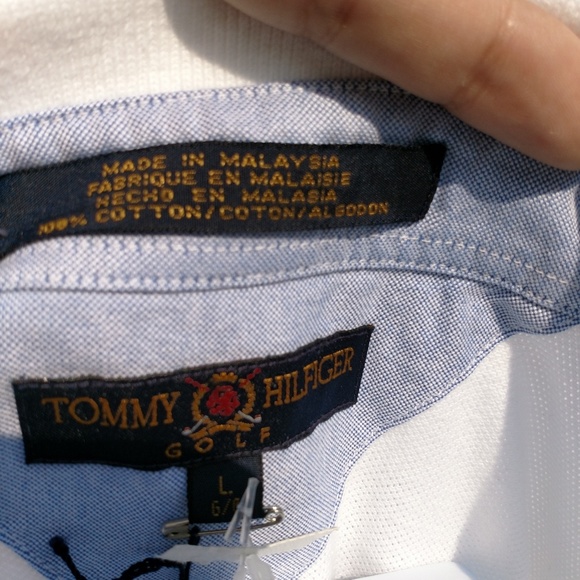 New Tommy Hilfiger Golf Men's Size Large Shirt - Picture 8 of 8